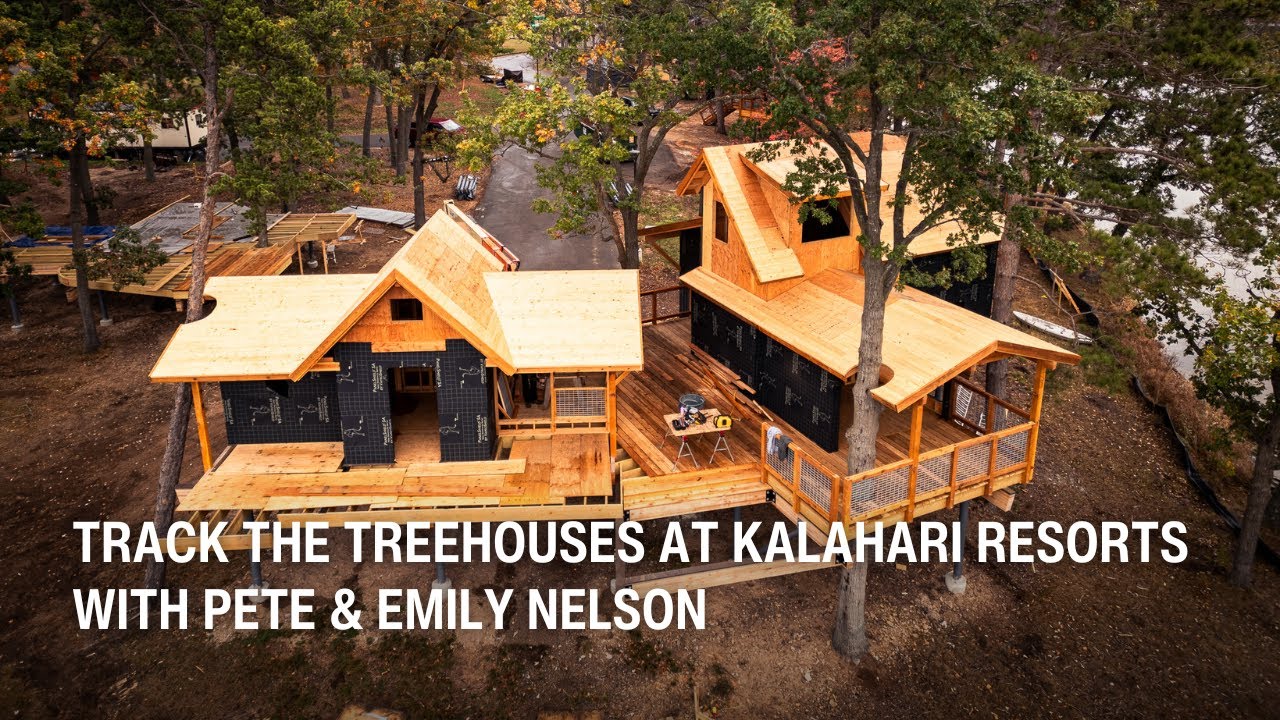 Track the Treehouses with Pete & Emily at Kalahari Resorts