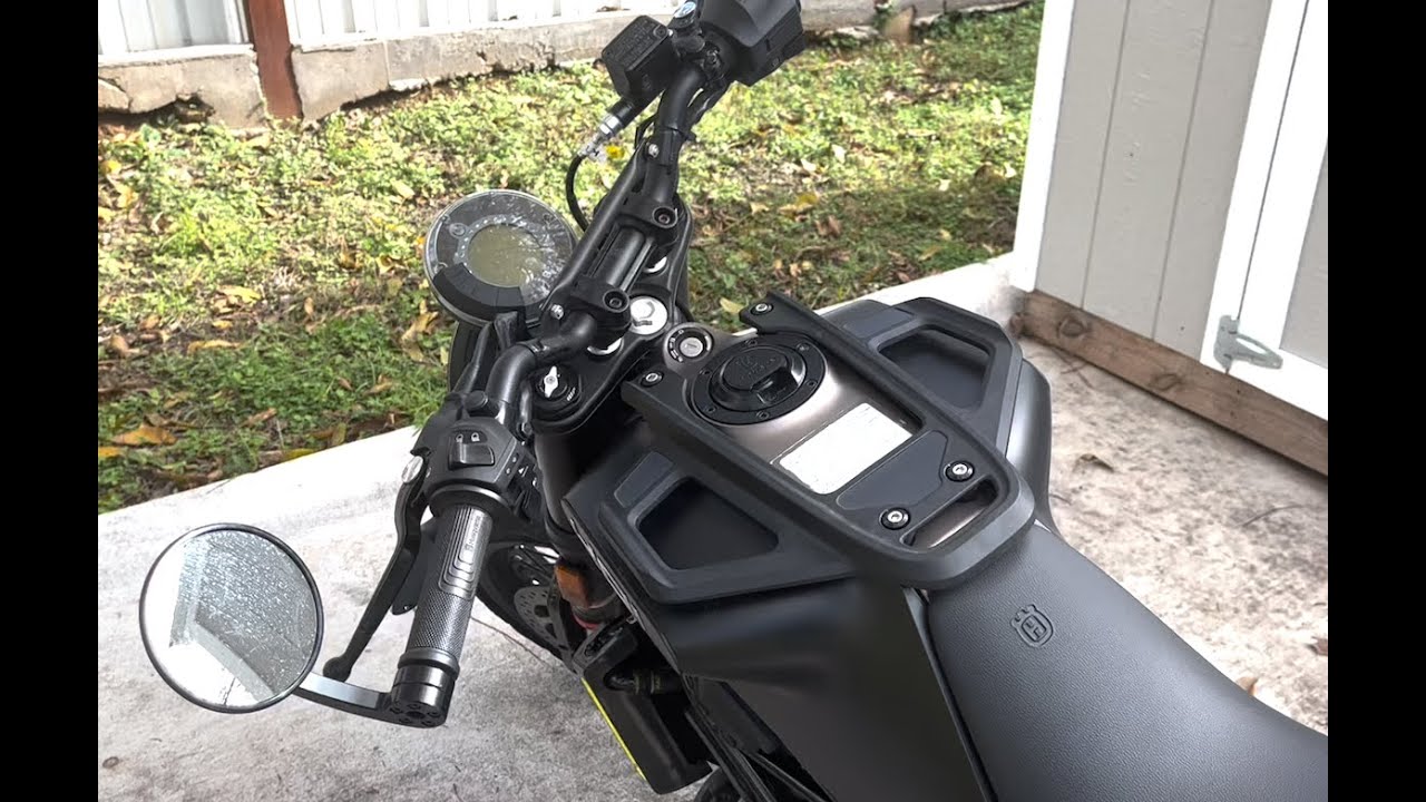 Svartpilen 401 Mods Overview - Mirrors, FuelX Lite, LeoVince Exhaust