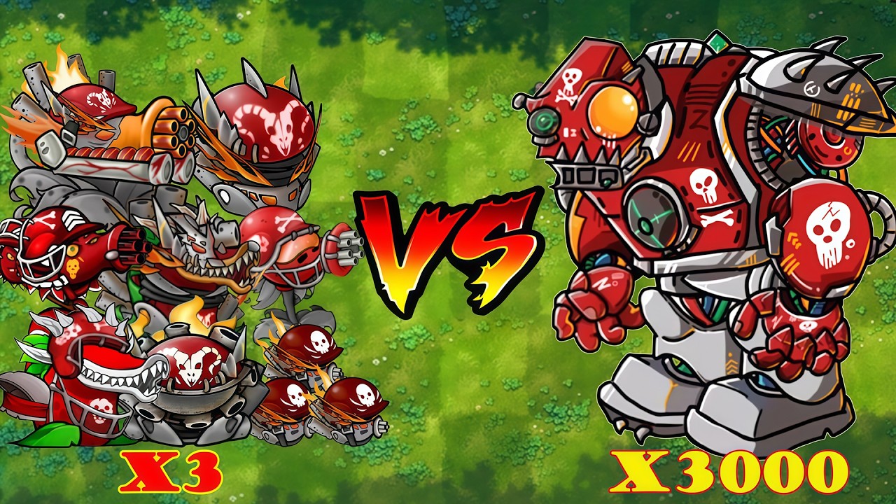 PVZ Fusion 3.4 Challenge - All Team Plants Fusion vs  Football Knight Zombie - Who Will Win?