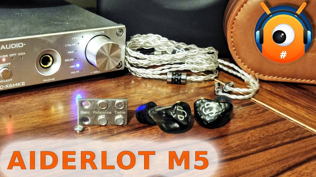 AIDERLOT M5 : Des  intras HIFI à 150 euros qui met en avant les VOIX