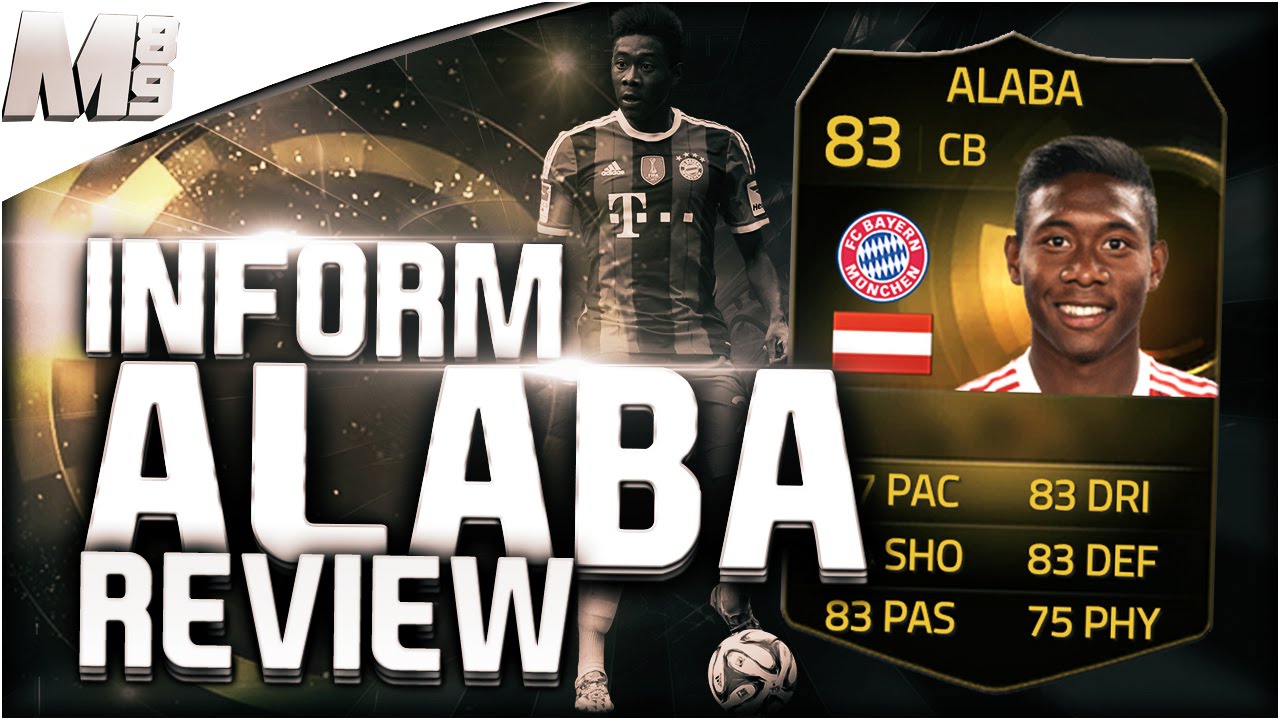 FIFA 15 IF ALABA REVIEW (83) FIFA 15 Ultimate Team Player Review + In Game Stats