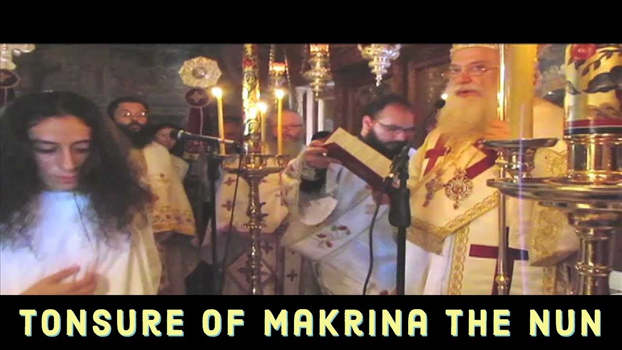 The Tonsure of Makrina the Nun