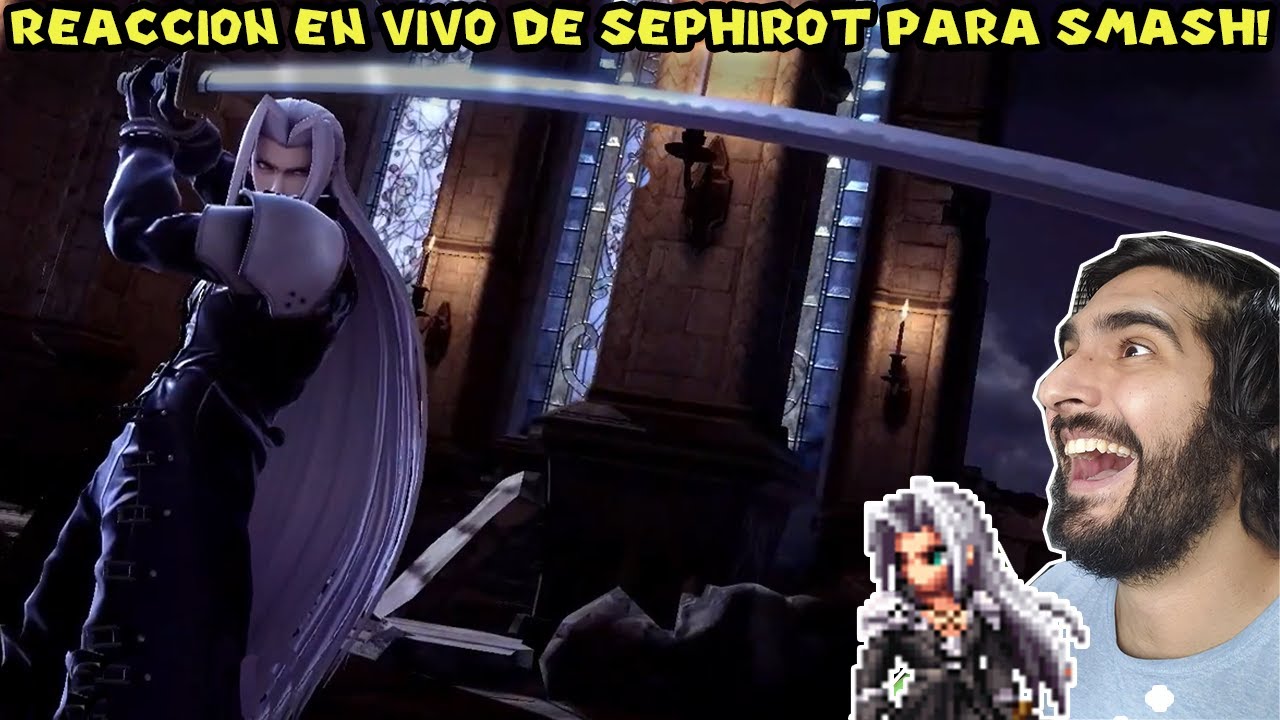 REACCIONANDO A SEPHIROT EN SMASH EN VIVO !! - Pepe el Mago Juega