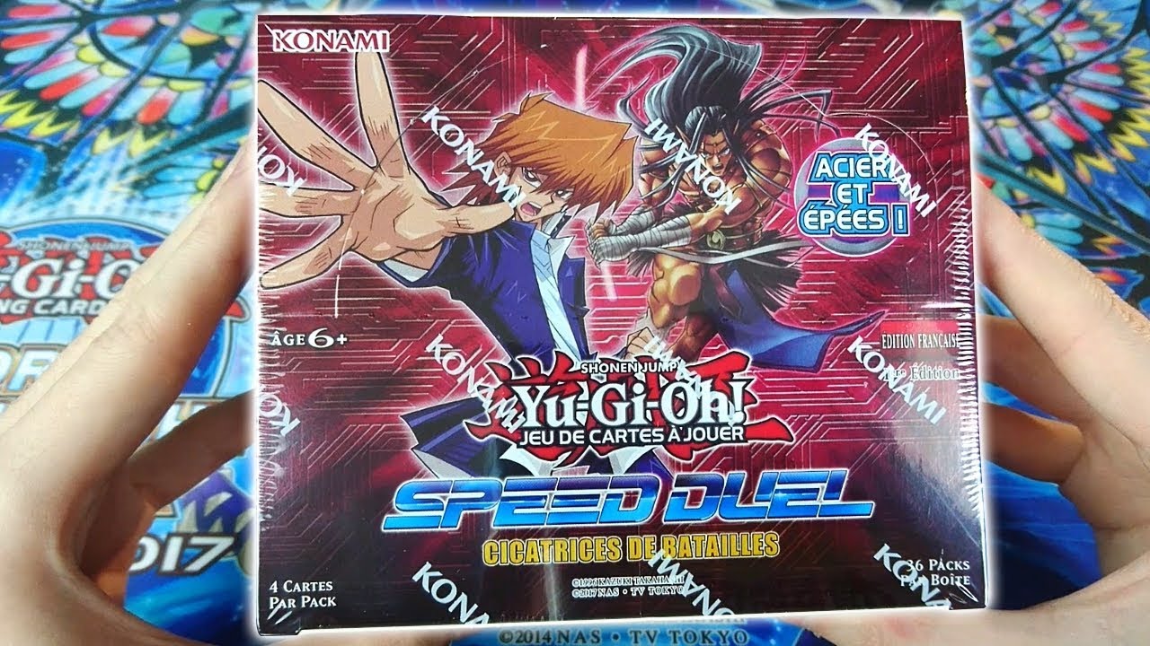 Yu-Gi-Oh! Ouverture BOÎTE de BOOSTERS Speed Duel: Cicatrices de Batailles !! (*Cartes de Joey...*)