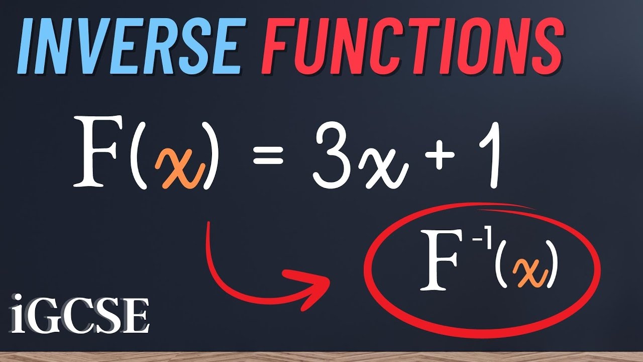 The Ultimate Guide to Inverse Functions  #IGCSE #maths