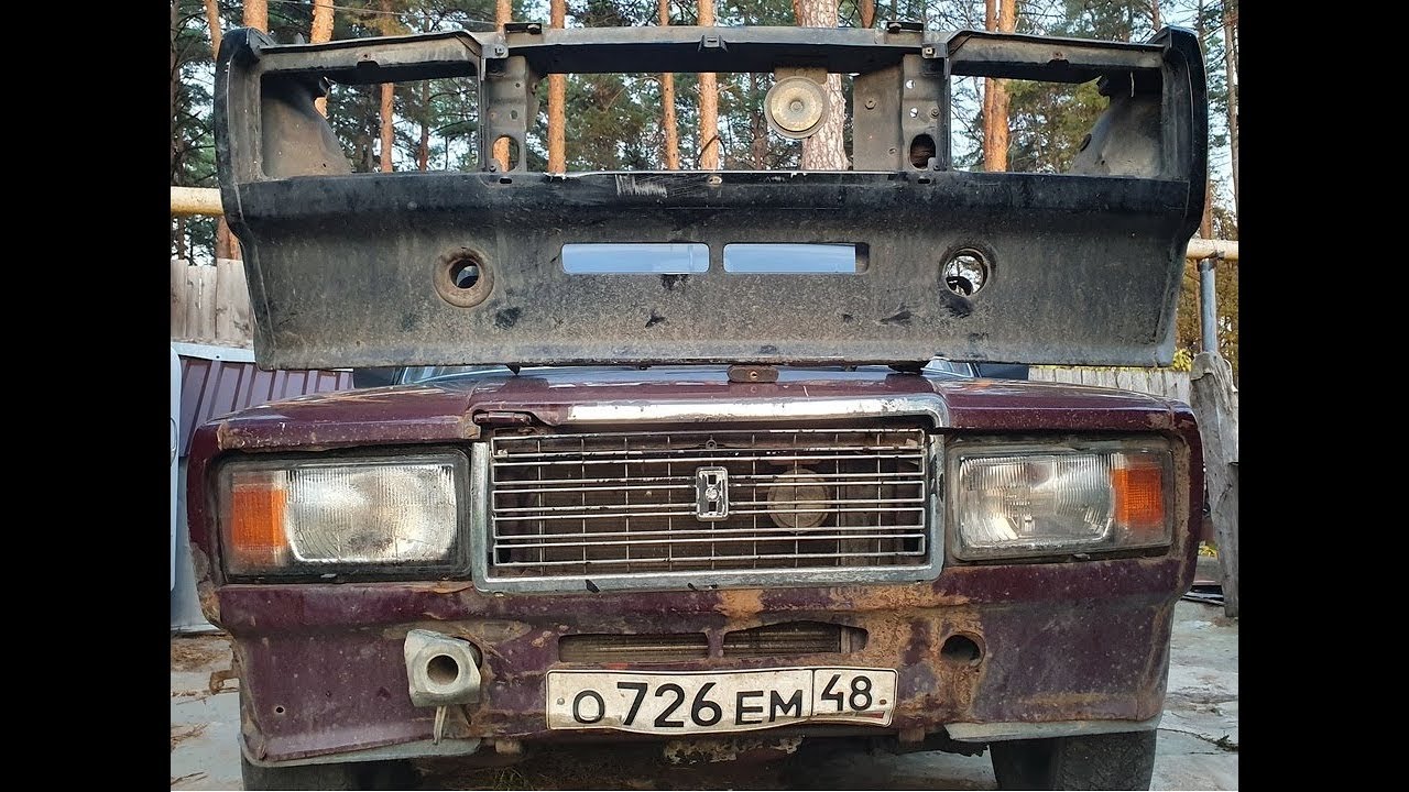 Замена телевизора на ВАЗ 21074, часть 1 разделка донора