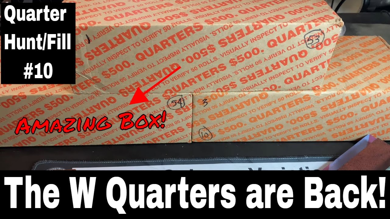 Silver Quarter Hunt and Fill #10 - The W Quarters are Back!