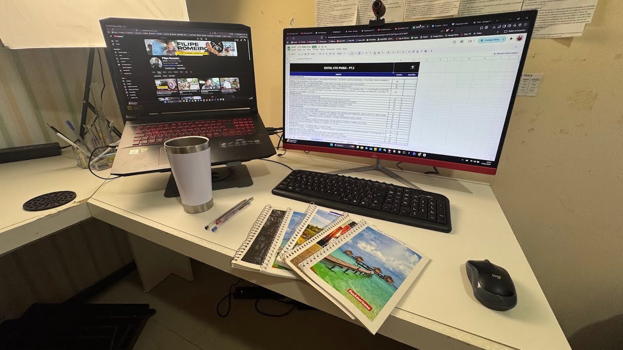 Como vou estudar a partir de agora (setup + rotina)