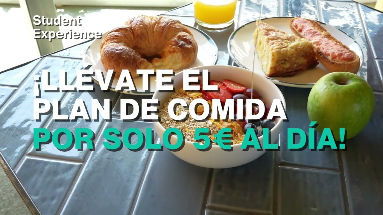 Reserva tu estudio para el curso 25/26 con plan de comidas y saborea cada bocado a un mejor precio.