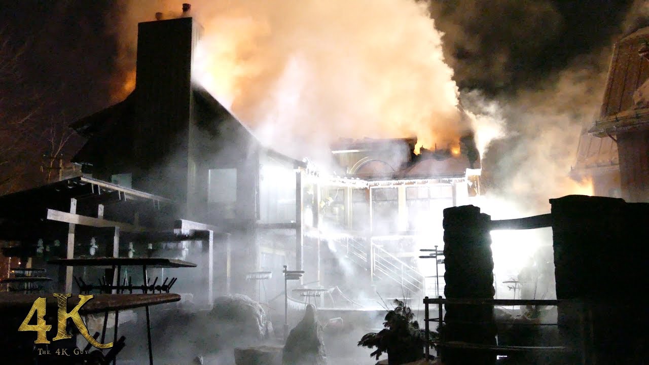 Rosemère: Spa Finlandais en feu une 2e fois / Destructive fire ruins famous spa 1-26-2018
