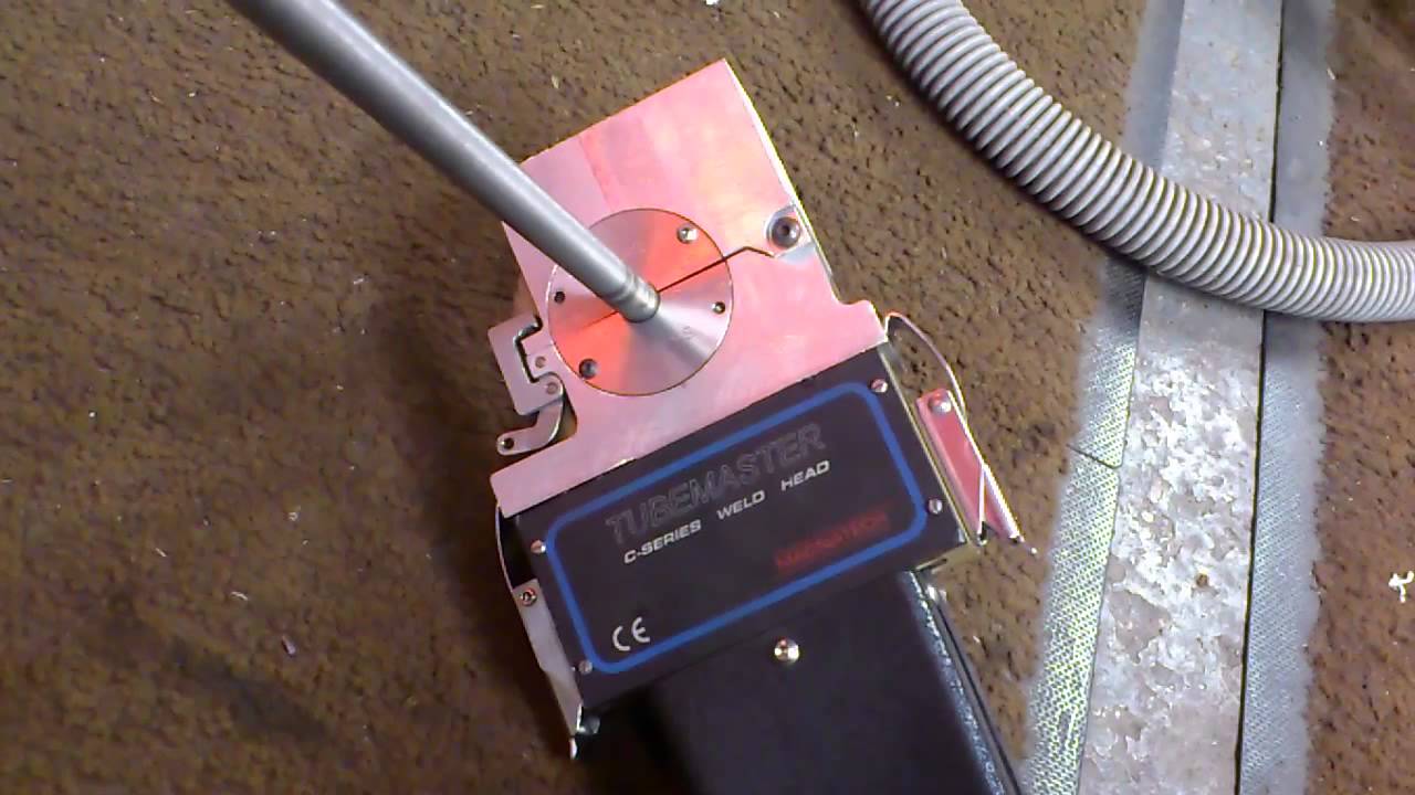 Magnatech Orbital Welding Machine Model Tubemaster with Closed Weld Head Test from Westermans