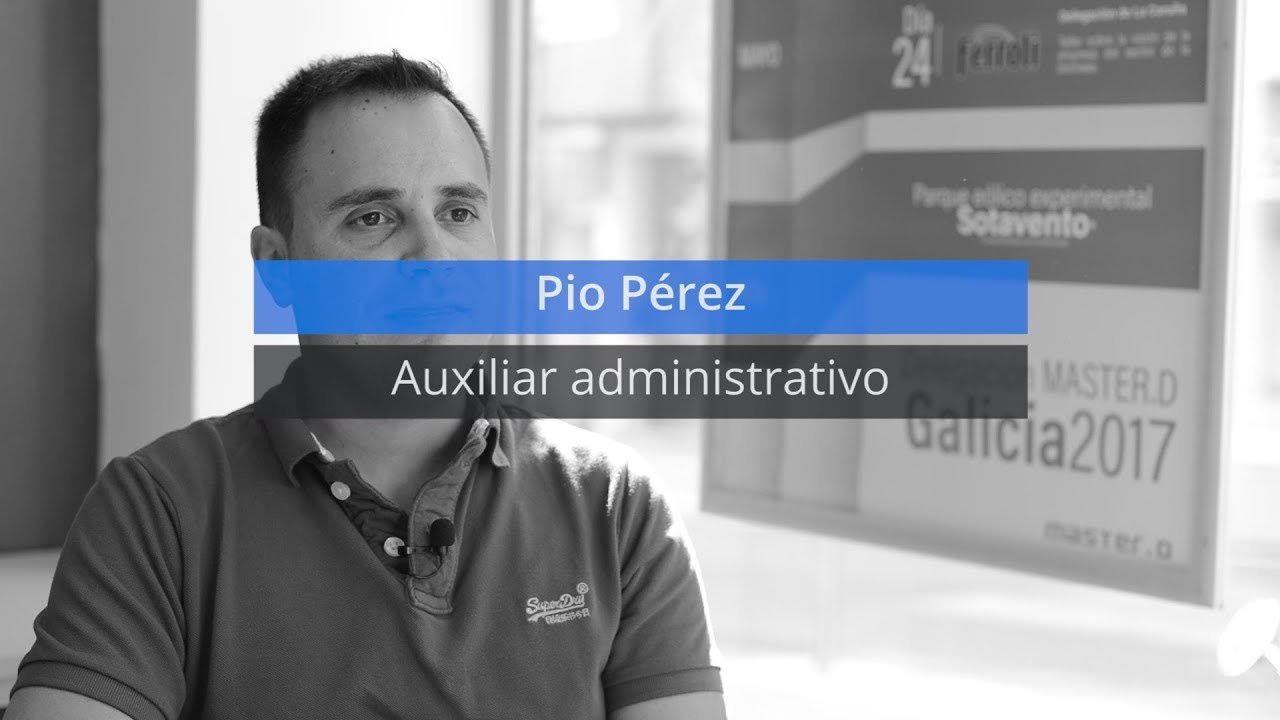 Pio ha Aprobado Auxiliar Administrativo con la Academia MasterD