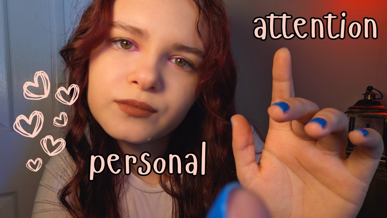 ASMR | Personal Attention To Put You To Sleep (Whispered, Affirmations, Follow My Instructions)