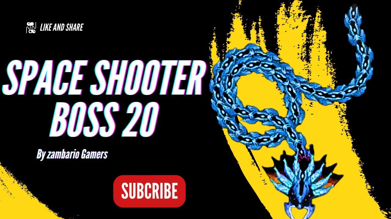 Space Shooter Galaxy Attack Boss Level 20 | Boss 20 Fight- Gameplay IOS & Android