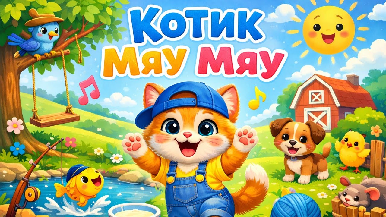 Котик-Шибеник 🐱💥 Танцюють усі діти!