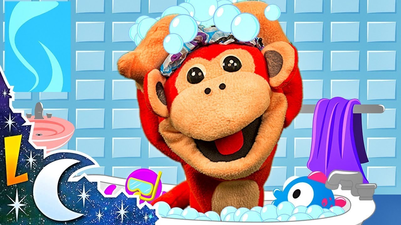 La Canción del Baño con El Mono Sílabo y Más Canciones Infantiles | 36 min de Lunacreciente