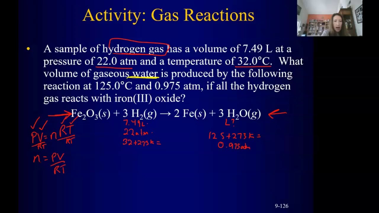 Gas Laws and Gas Stoichiometry Part 3