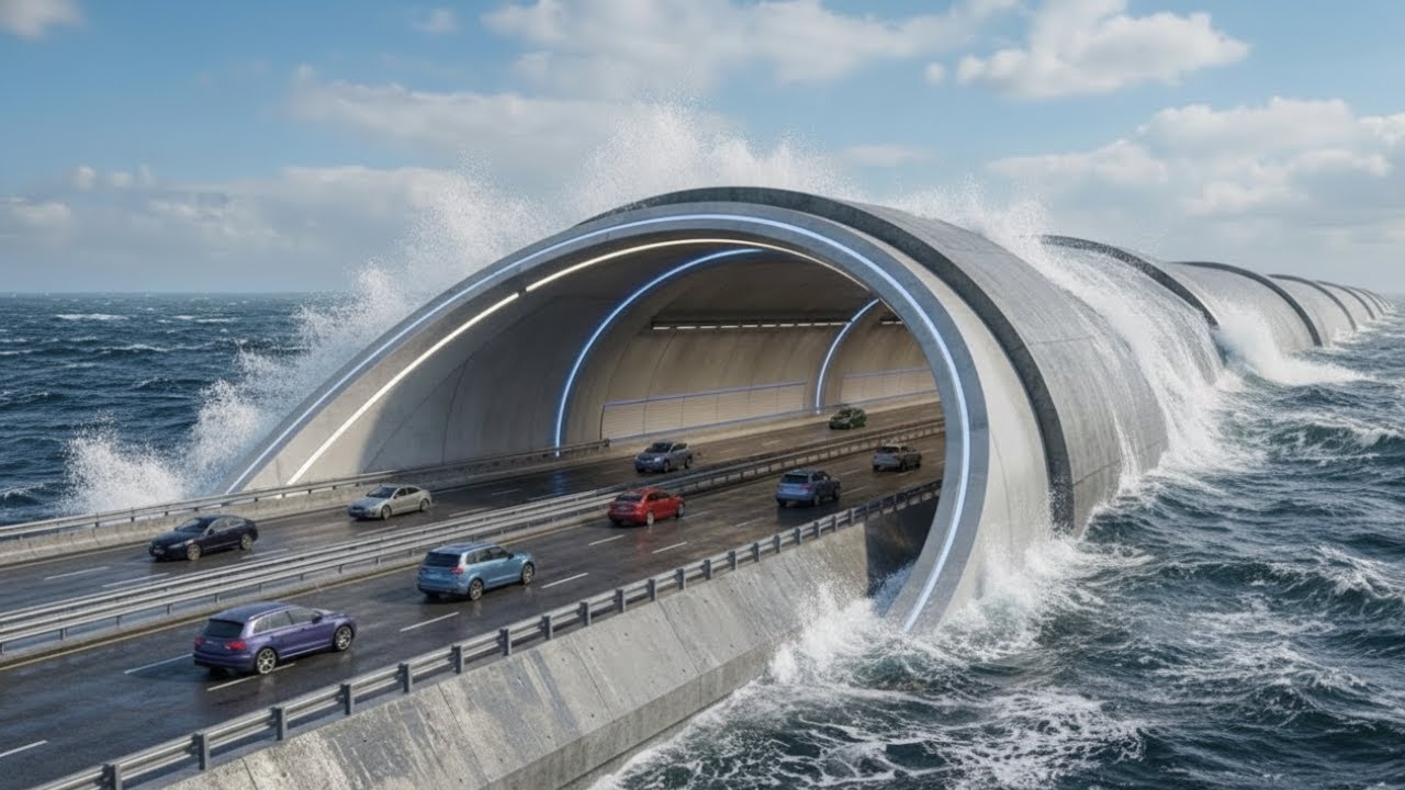 Inside the World's longest underwater tunnel – (Full Process) How Billion-Dollar Tunnels Are Made