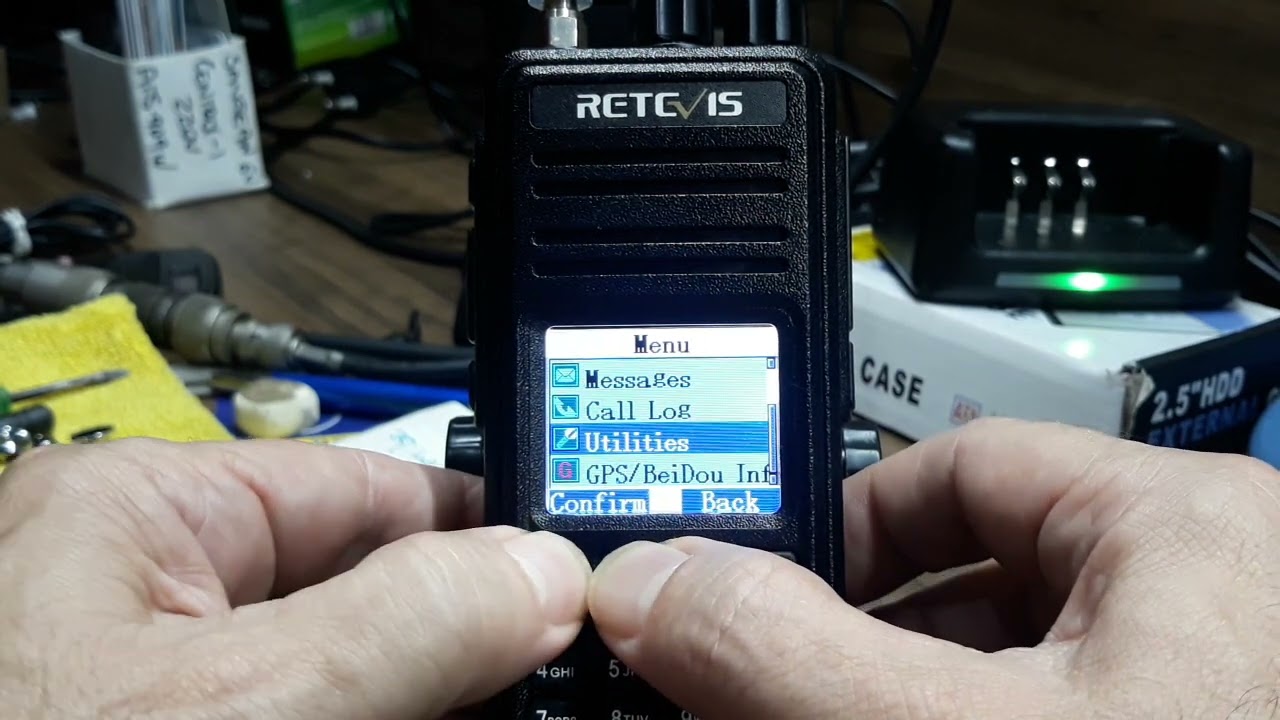 Modo VFO e SCANNER no RETEVIS RT3S para ouvir de tudo.