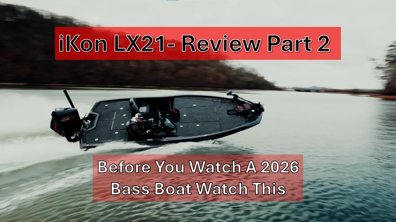 Обзор iKon LX21, часть 2. Прежде чем купить лодку для ловли окуня, посмотрите это