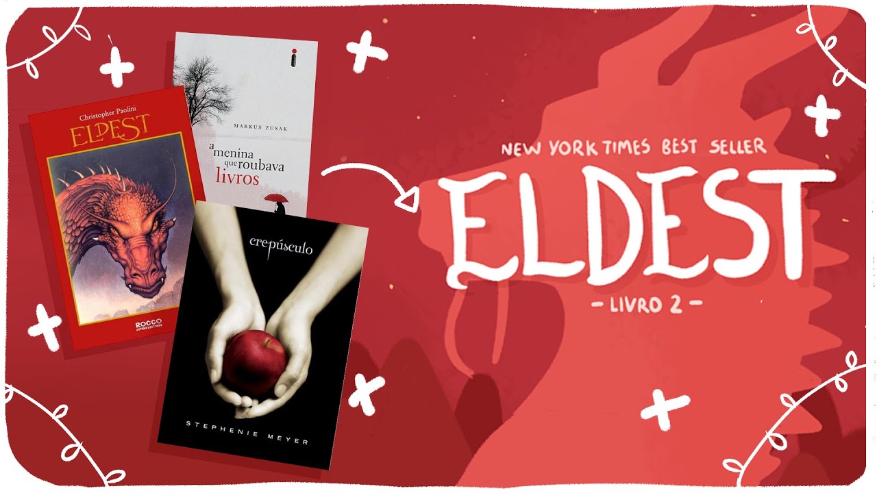 REFAZENDO CAPAS | Eldest, Crepúsculo e A menina que roubava livros