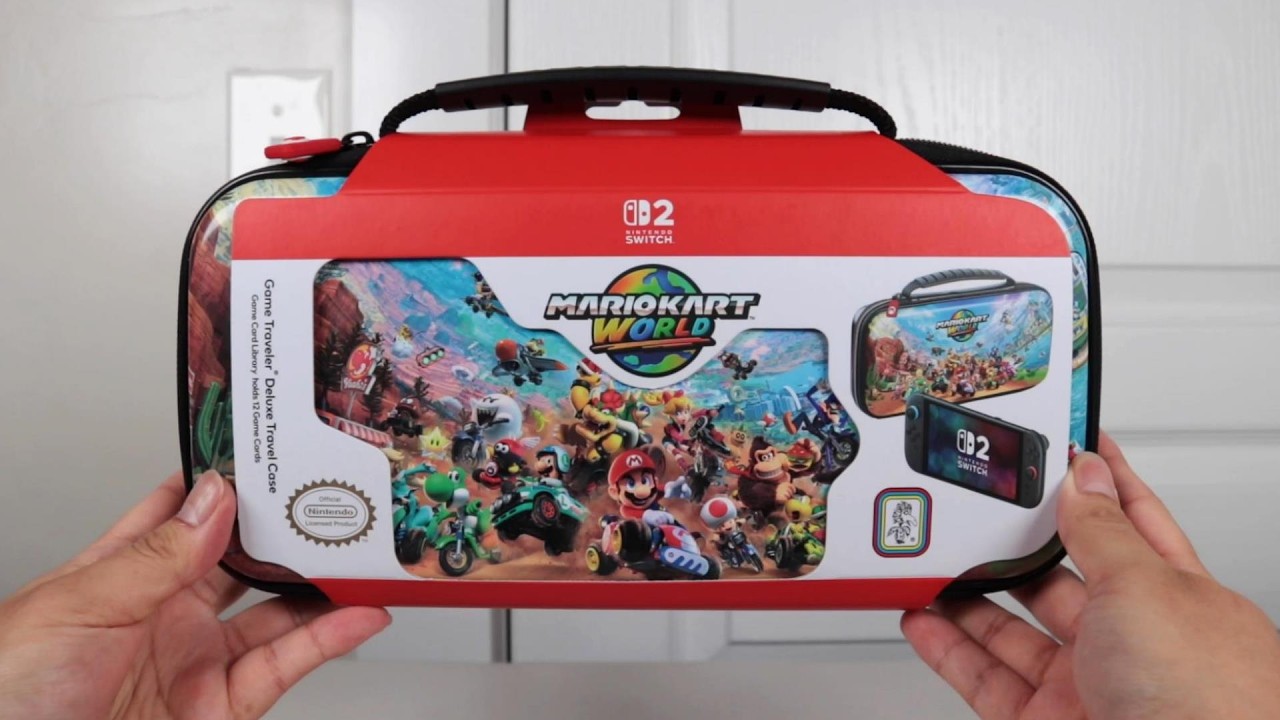 Nintendo Switch 2 Mario Kart World RDS Industries Game Travelers Deluxe Case