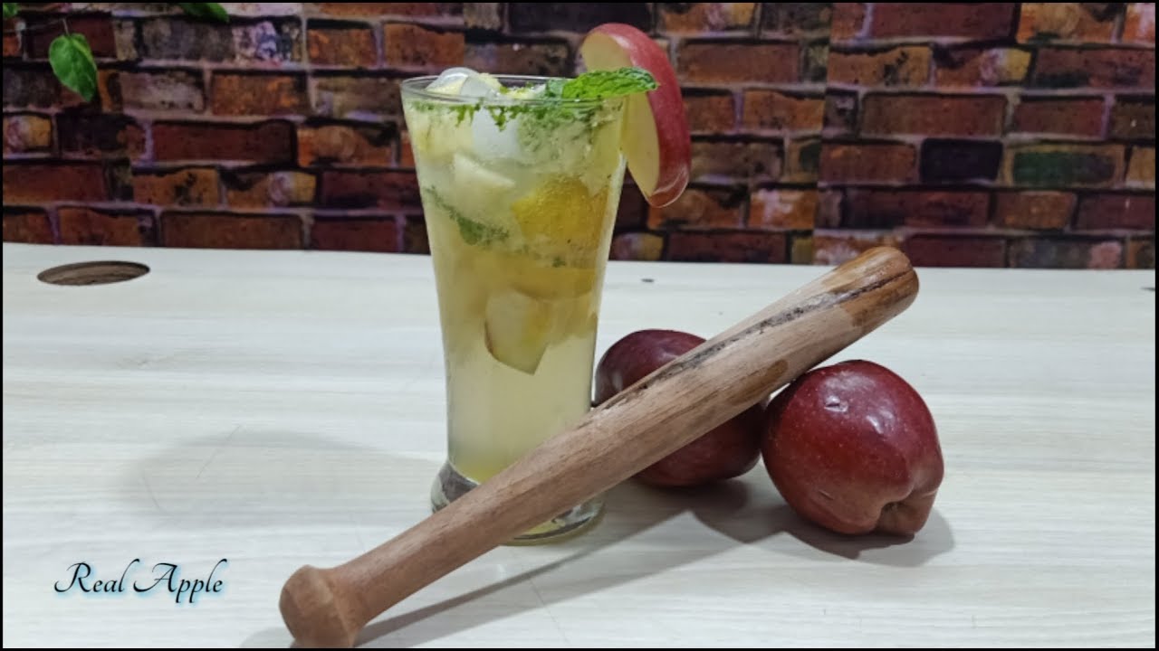 Real Apple Mocktail || How to make || The Mocktail House
