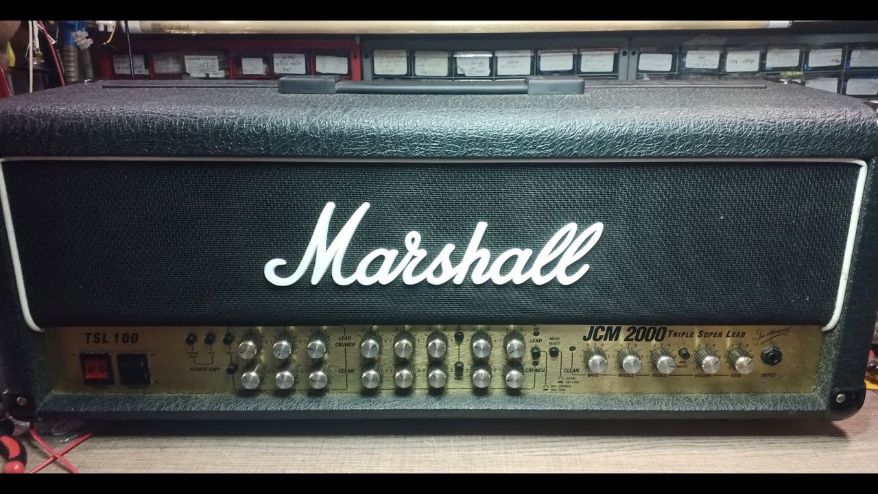 Marshall TSL 100 JCM2000 #2 repair and test