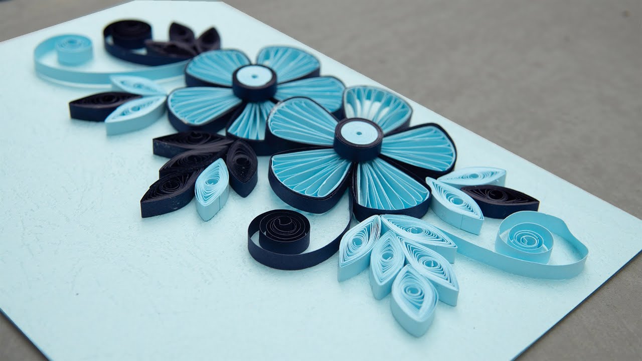 Making 3D Flowers from Paper Strips: Art and Craft Tutorials by CraftiWorks