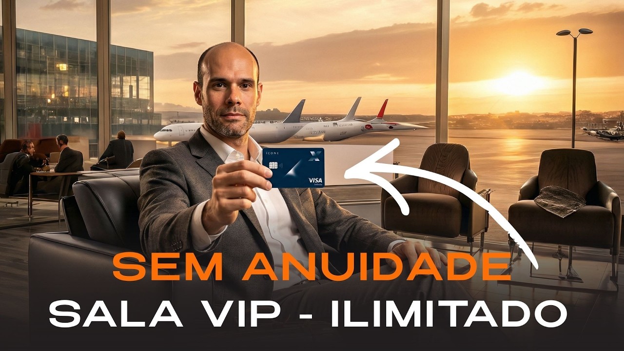 O MELHOR CARTÃO PRA SALA VIP E ACUMULAR MILHAS - CARTÃO ÍCONE CAIXA VISA INFINITE