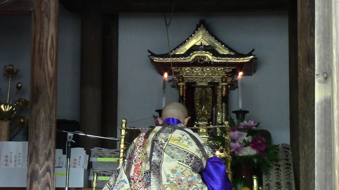 安楽山誓光院観音寺「観世音菩薩御開帳」法要2014