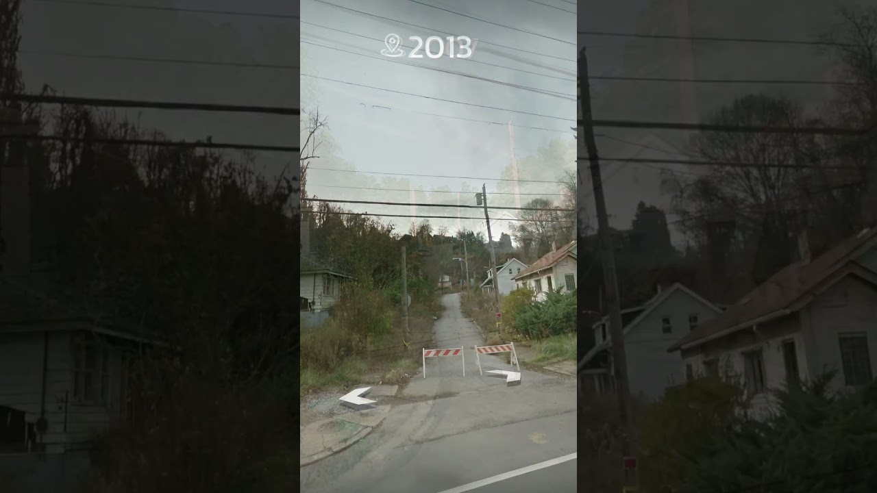 2007 vs 2024 &ndash; This street tells a forgotten story😔⏳️ #BeforeAndAfter #ThenAndNow #Nostalgia