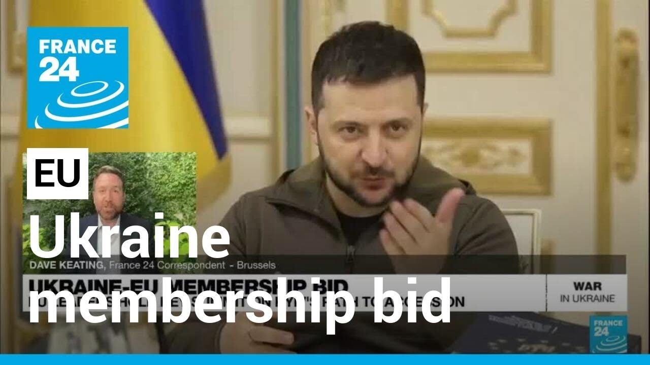 Ukraine membership bid: EU leaders hold key summit on Kyiv's path to accession &bull; FRANCE 24 English