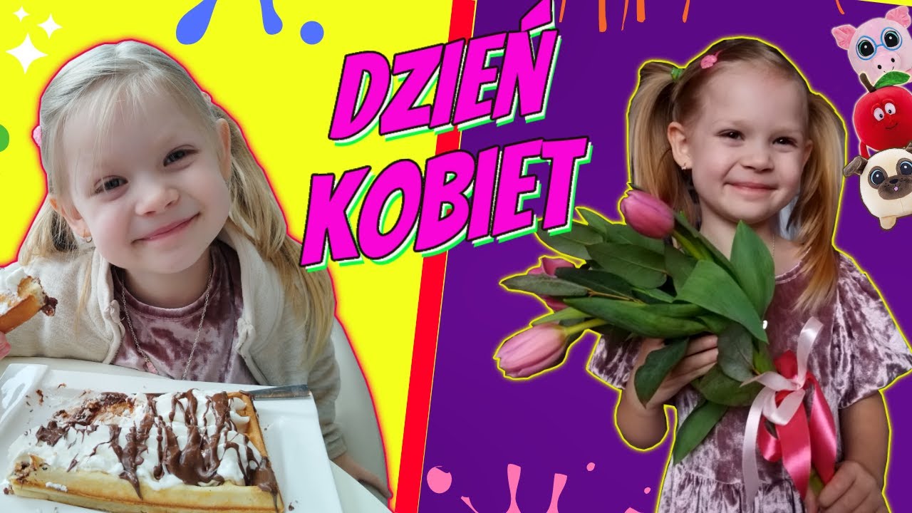 DZIEŃ KOBIET💝🌷🌸 PYSZNE GOFRY I MEGA SALA ZABAW