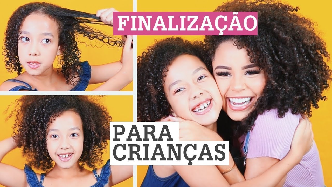 COMO FINALIZAR CABELO CACHEADO DE CRIANÇA | por Ana Lídia Lopes