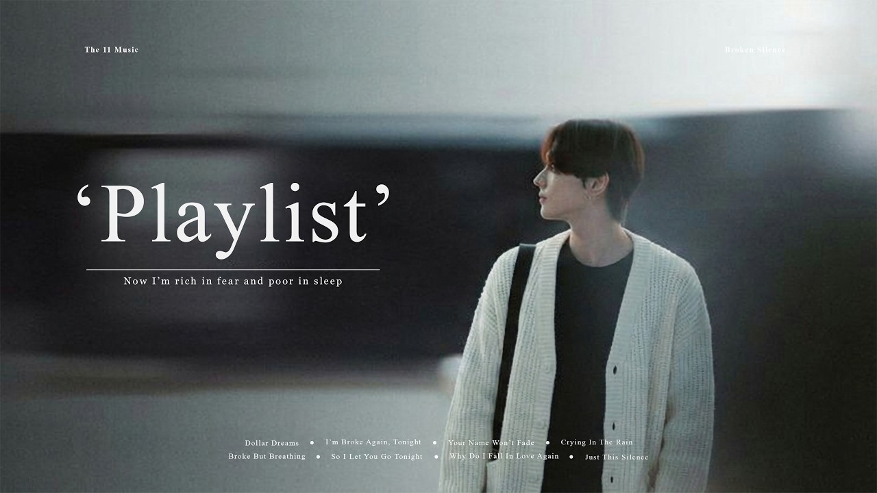 [Playlist] You gave me money, but you stole my peace | Driving Alone In The Big City🌙🎧
