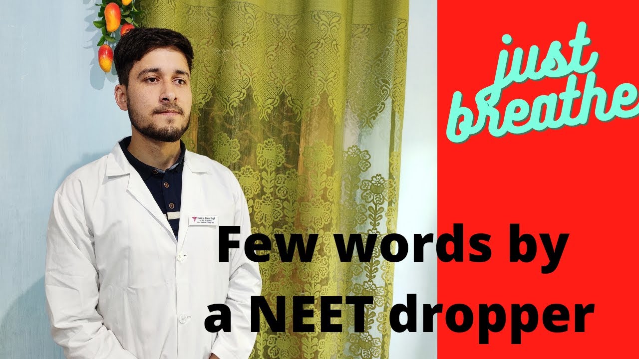 Motivational words by a NEET dropper | Murtaza Beigh | First Year MBBS student at GMC srinagar |