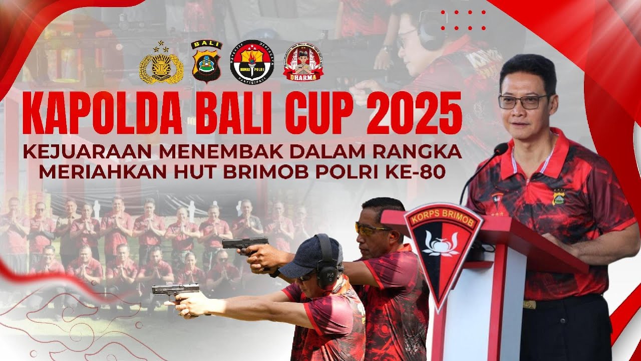 Kapolda Bali Cup 2025, Kejuaraan Menembak dalam rangka Meriahkan HUT Brimob Polri ke-80
