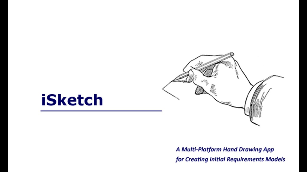iSketch: A Multi-Platform Hand Drawing App for Creating Initial Requirements Models