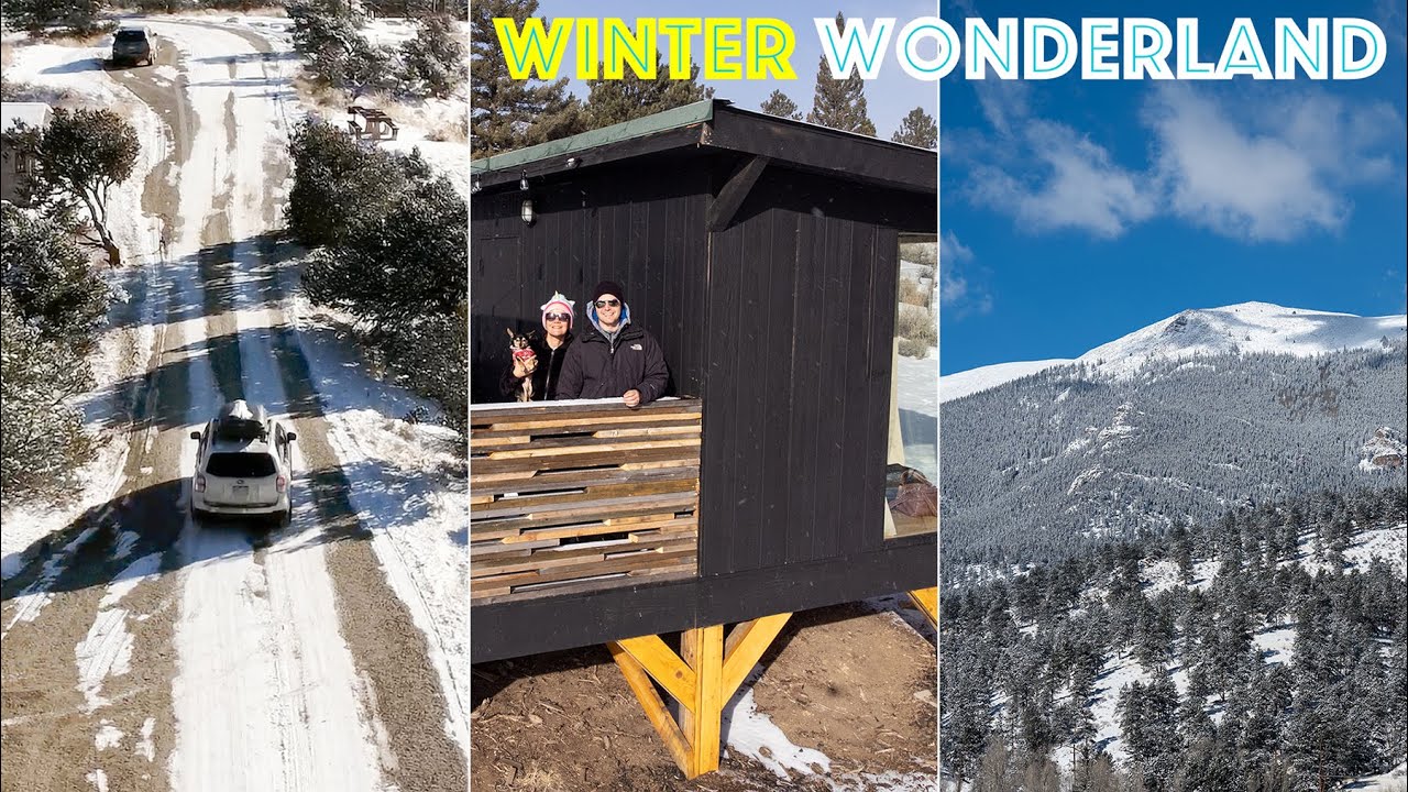 Visiting Salida Colorado during Winter: Travel day from Denver to our mountain Airbnb