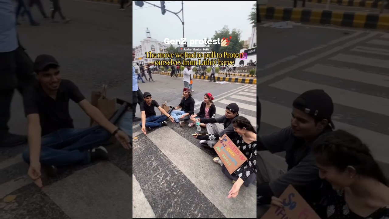 The most unserious gen btw💅🏻 #NEETPaperLeak#NEETProtest#StudentProtest#DelhiProtest#JantarMantar