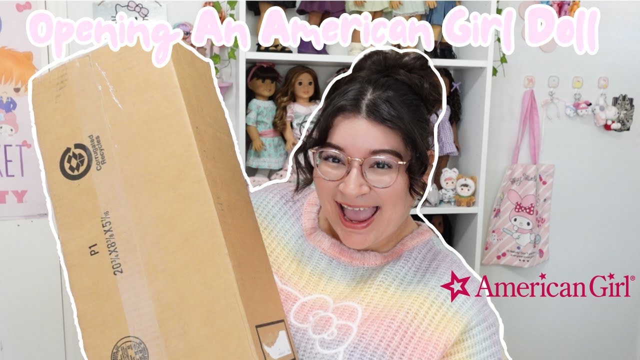 Открываю снятую с производства куклу American Girl из коллекции GOTY! Угадайте, кто?!?!
