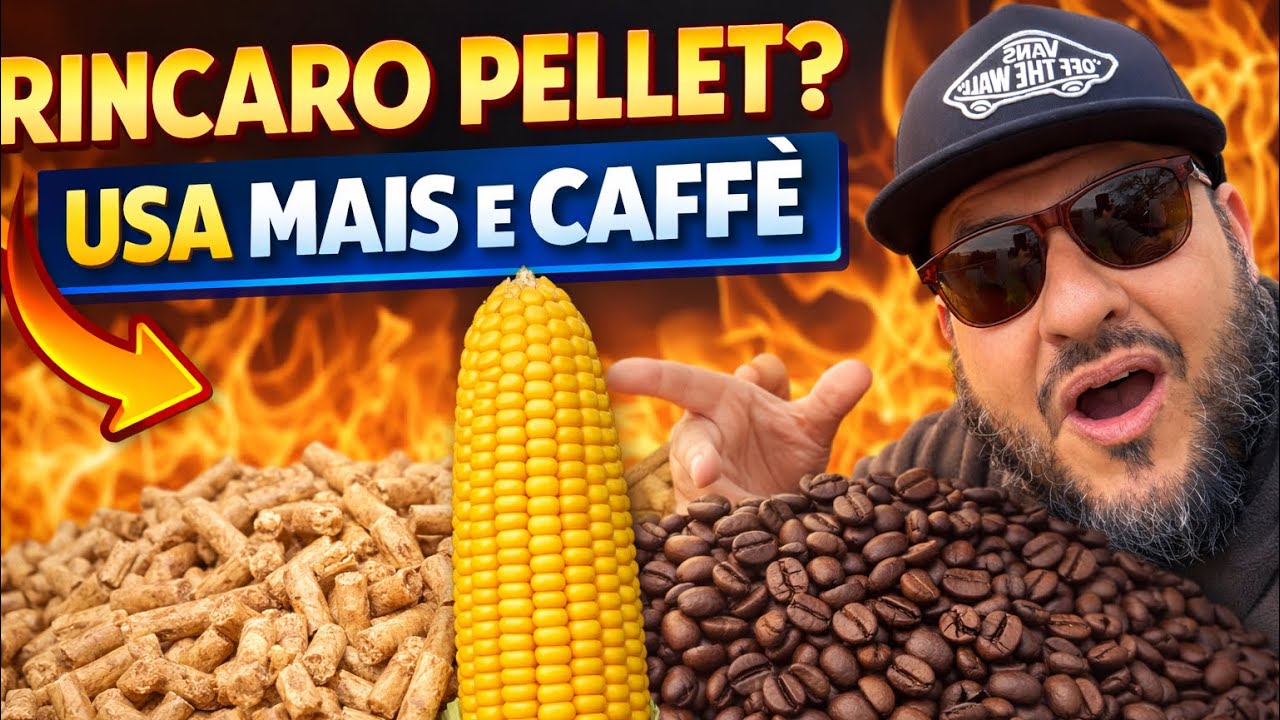 🔥 Ho messo MAIS e CAFFÈ nella stufa a pellet… quello che è successo è assurdo!