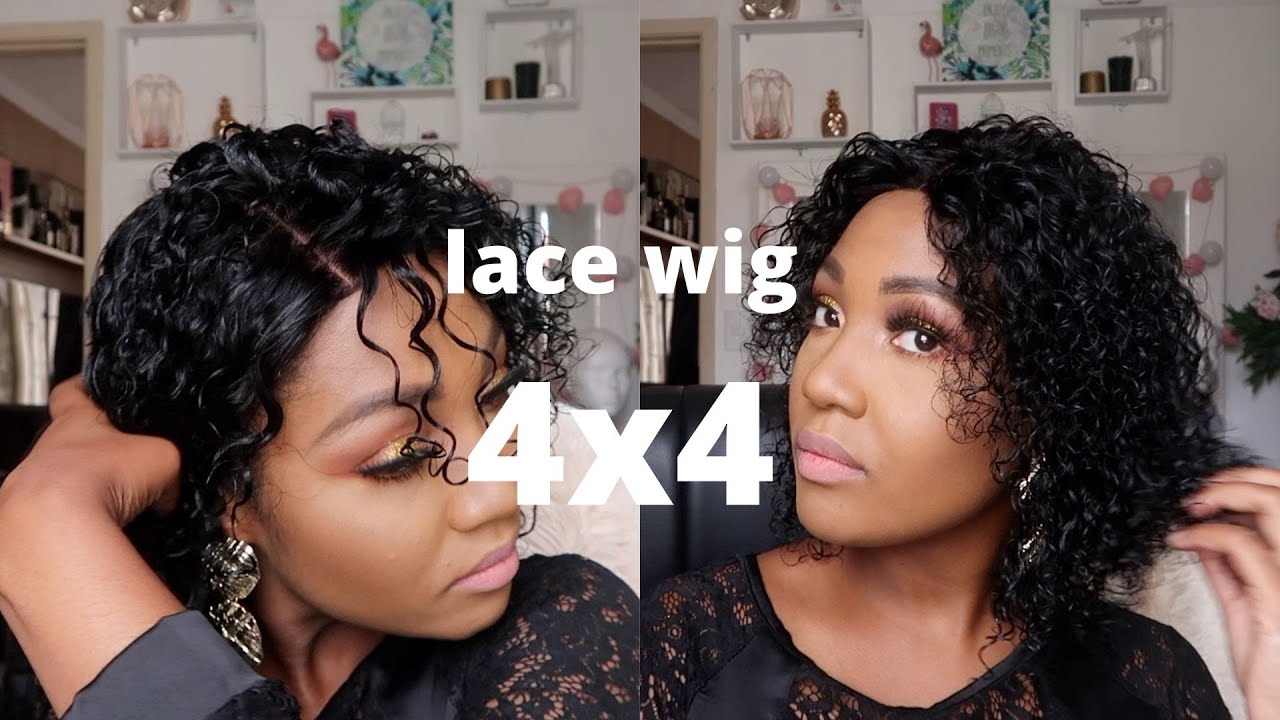LACE WIG 4x4 CACHEADA HUMANA