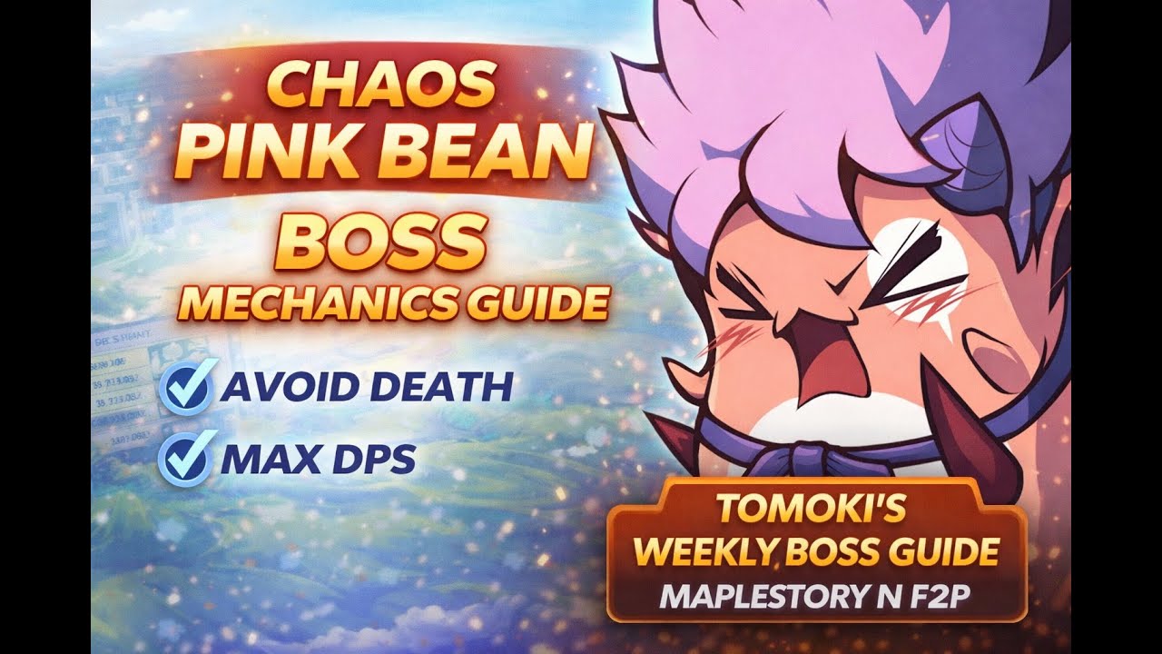 Chaos Pink Bean Solo Guide | MapleStory N F2P