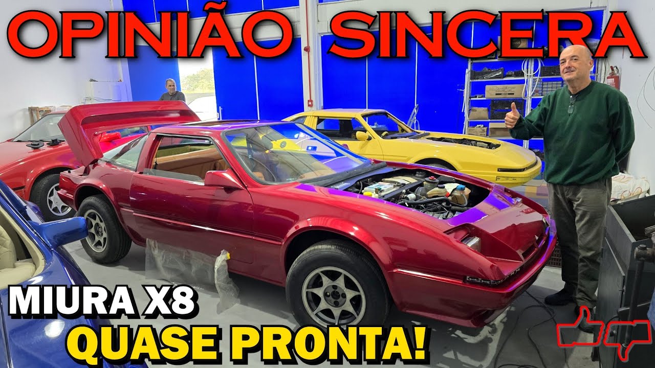 Miura X8: Pintura, estofamento e elétrica QUASE PRONTA! Veja o trabalho de RESTAURAÇÃO como ORIGINAL