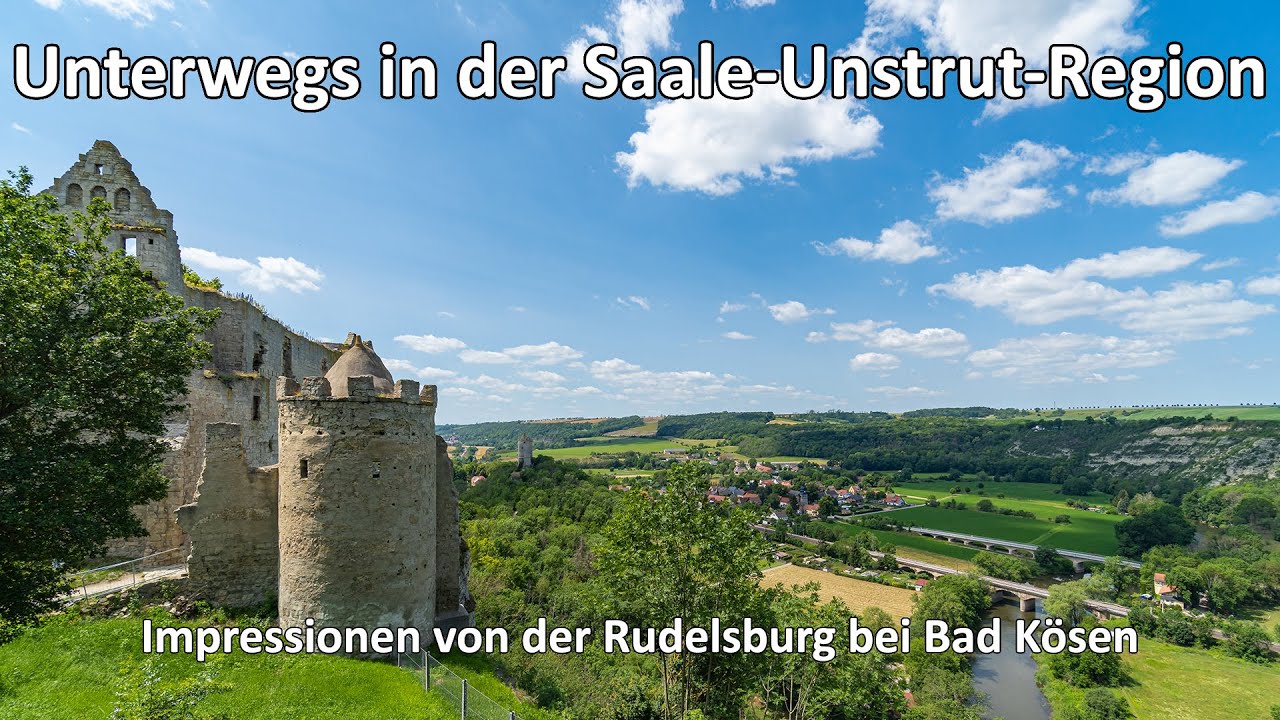 Unterwegs an der Rudelsburg bei Bad K&ouml;sen - Impressionen aus der Saale-Unstrut Region - GoPro A6600