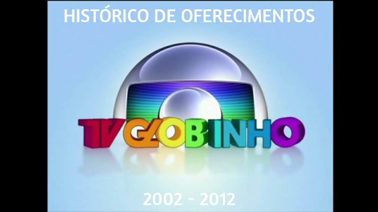 Histórico de Oferecimentos - TV Globinho (2002 - 2012)