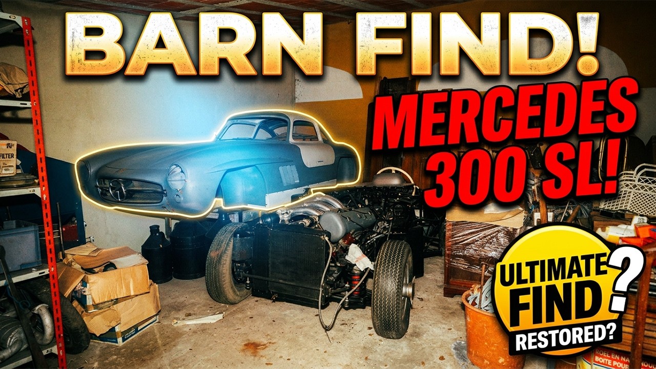 The Lisbon Barn Find | Rescuing a Forgotten Mercedes 300 SL Gullwing | HK-ENGINEERING