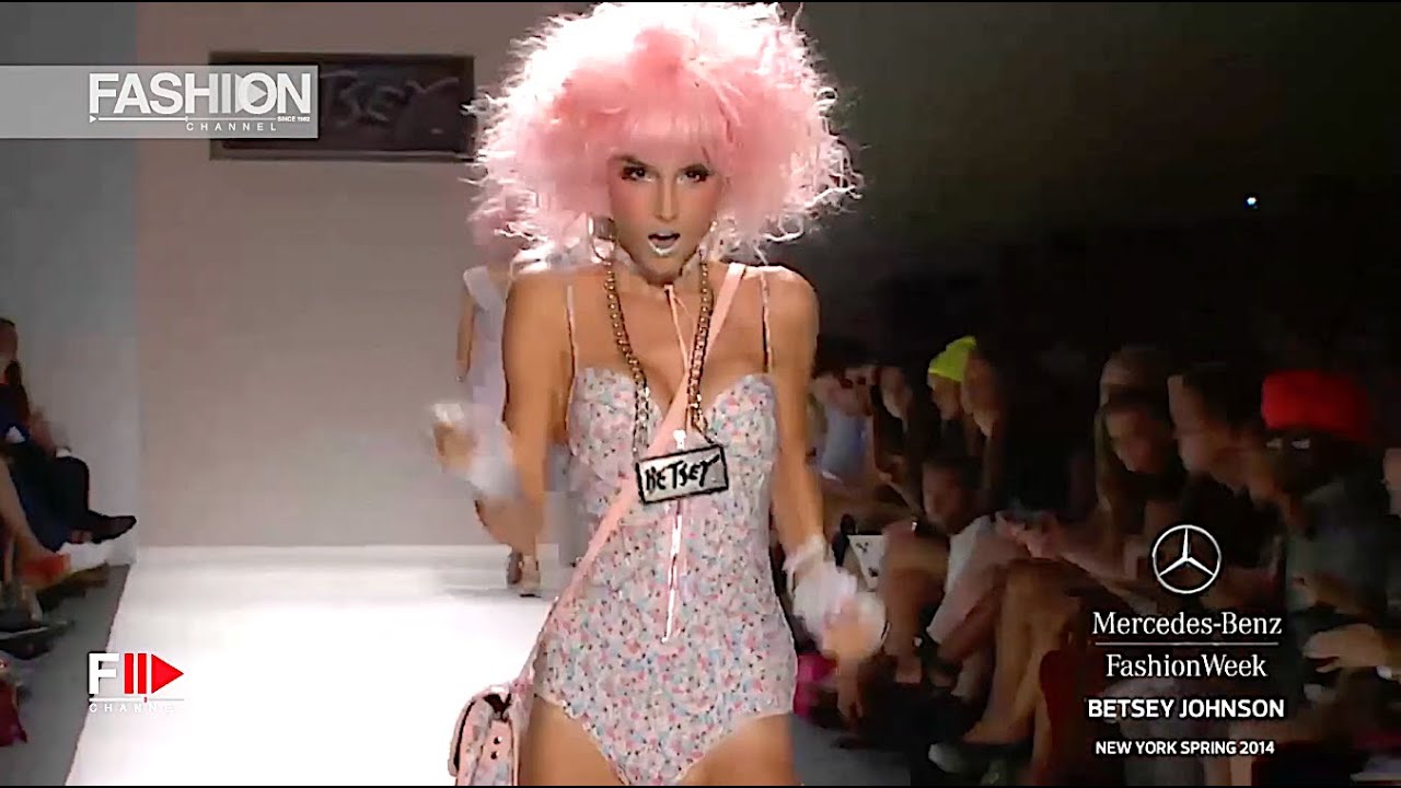 BETSEY JOHNSON Summer 2014 New York - Fashion Channel